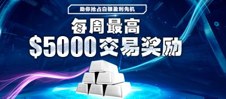  伦敦银交易奖励：每周高达5000美元