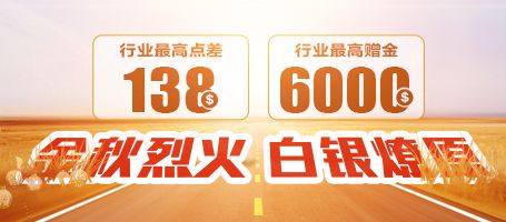 白银交易奖励：每周赢取高达6,000美金+1,000元微信红包